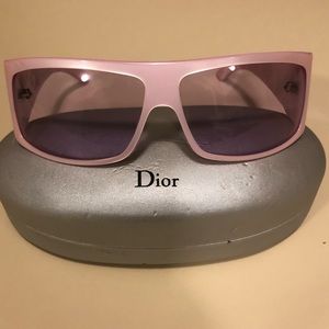 Authentic Vintage Christian Dior Pink Sunglasses